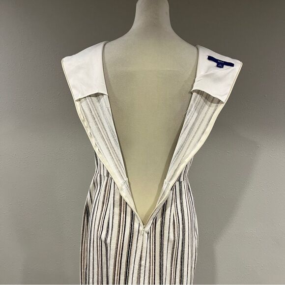 Apt 9 Striped Sleeveless knee length Dress size 10 - Picture 7 of 13